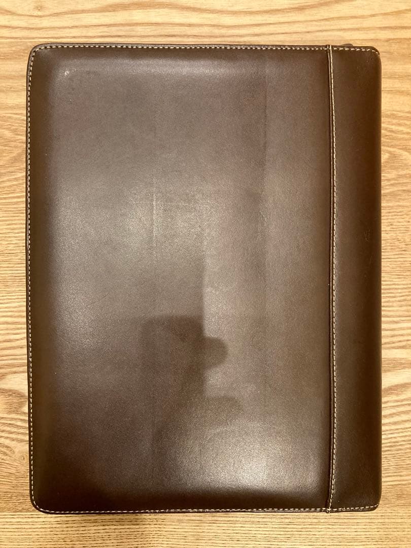 Filofax ブラウン レザー マルチケース