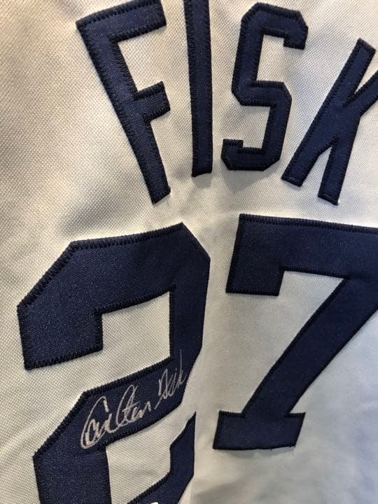 【1月SALE】MLB カールトン・フィクス直筆サイン入りユニフォーム