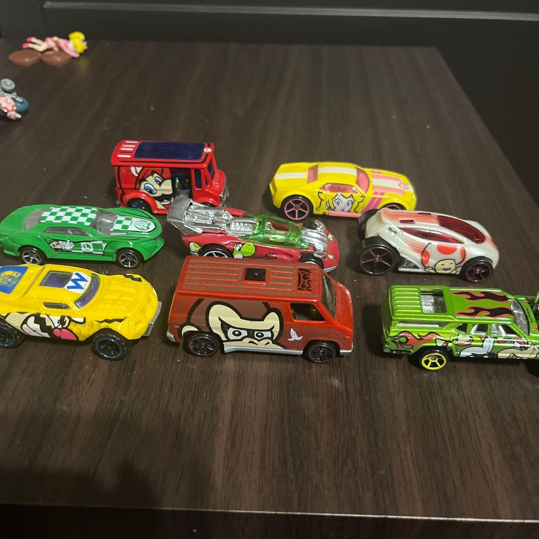 スーパーマリオ ホットウィール　ミニカー　8台セット　絶版　希少品　コンプリート
