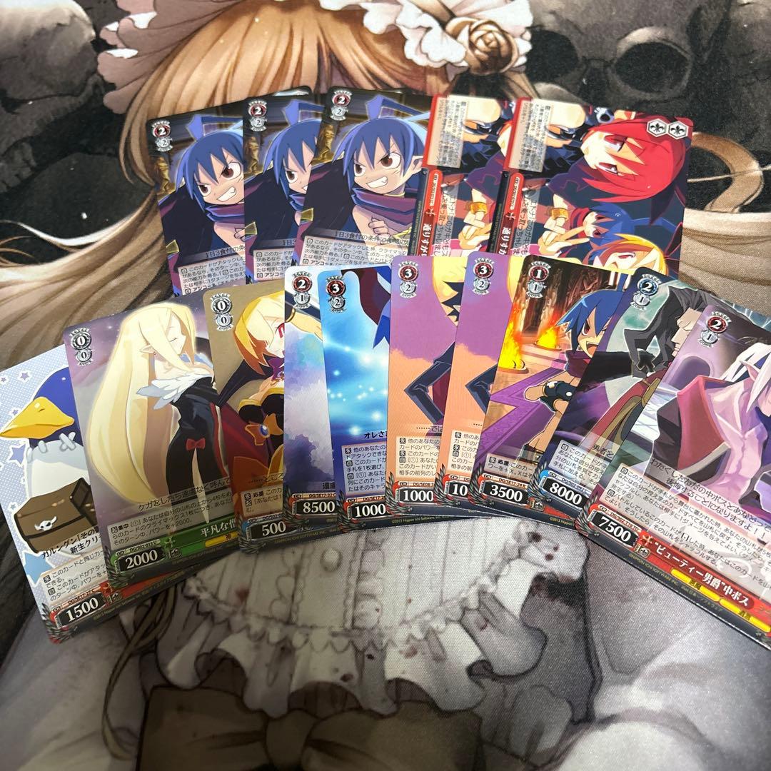 ヴァイス　魔界戦記ディスガイア　デッキ　パーツ付き