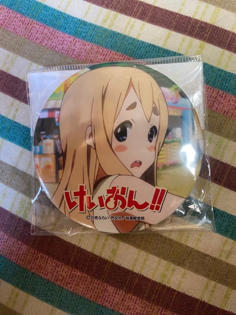 激レア　けいおん　紬　缶バッジ