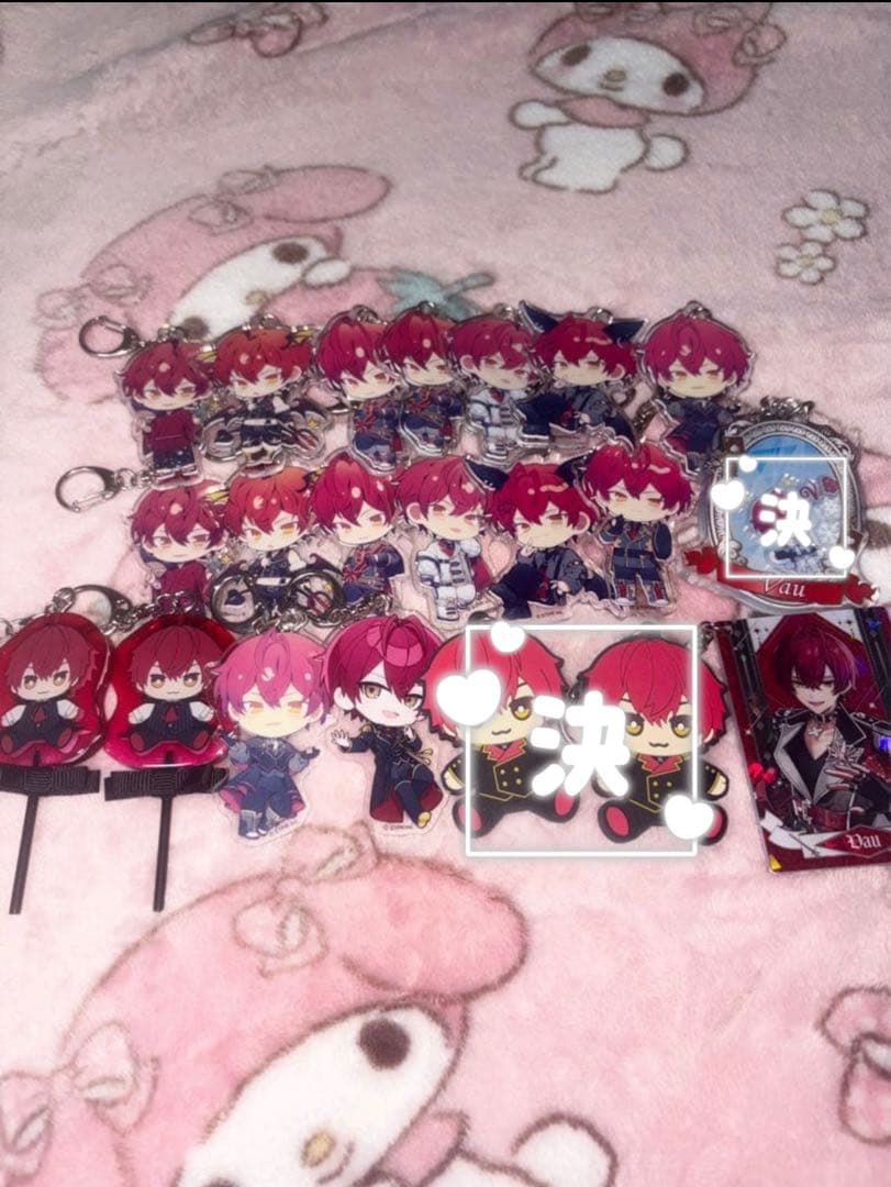 KnightA KnightXばぁうアクリルキーホルダー19個セット