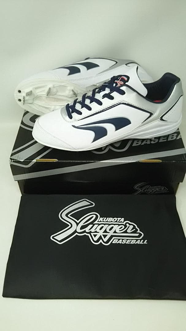 久保田スラッガー　スパイク　25.0cm D-008NV