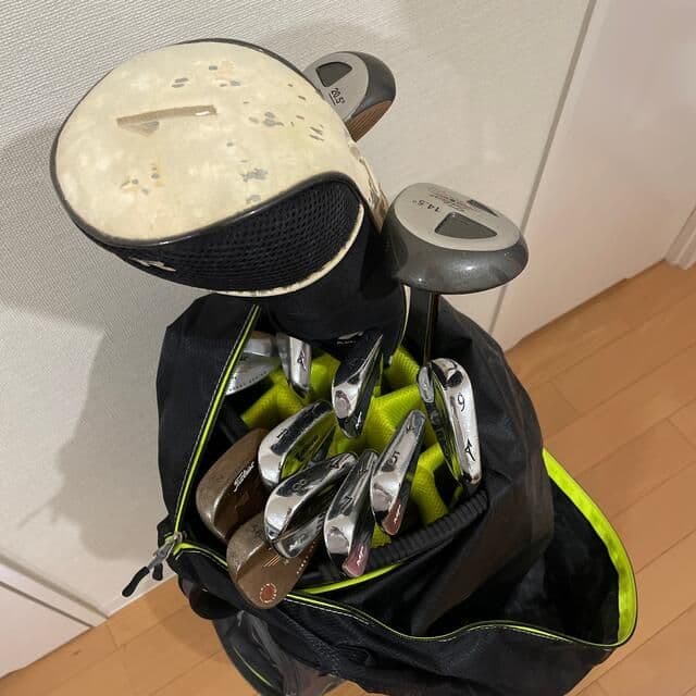 ゴルフグラブ&ゴルフバック