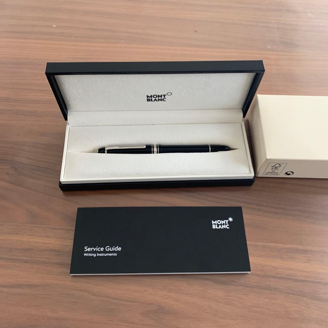 MONT BLANC ブラック 万年筆 Fペン先 P 145 106521