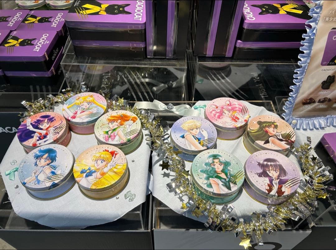 CACAOCAT缶 5個入『美少女戦士セーラームーン』10缶 コンプリートセット