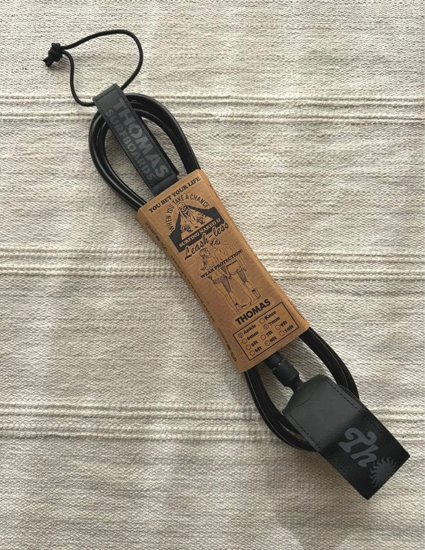 Thomas Surfaoards トーマスサーフボードオリジナルリーシュコード