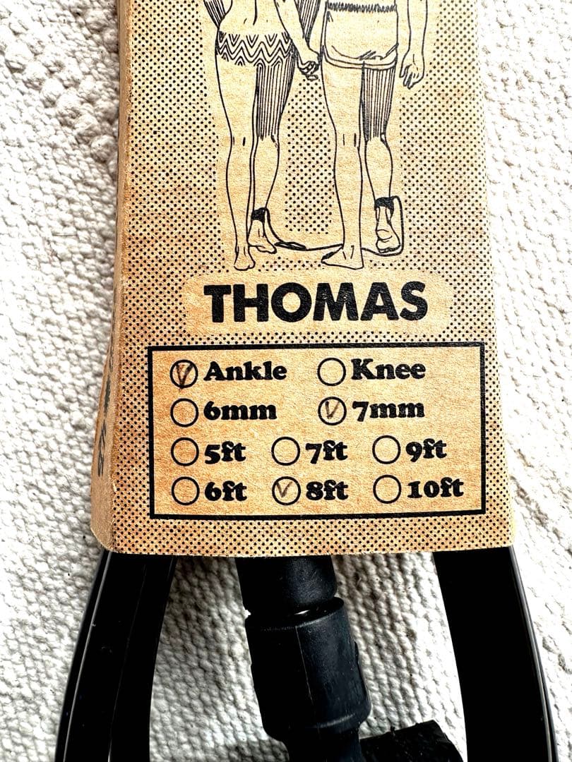 Thomas Surfaoards トーマスサーフボードオリジナルリーシュコード
