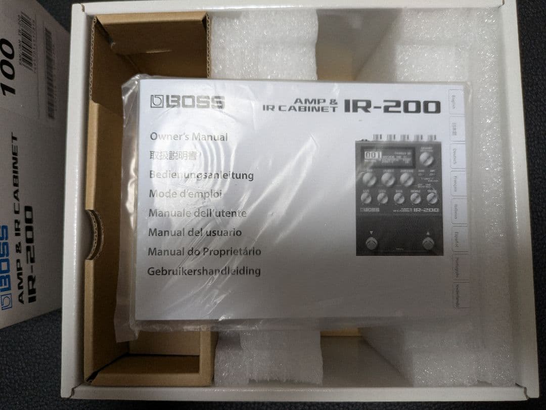 BOSS IR-200 アンプシミュレーター/IR