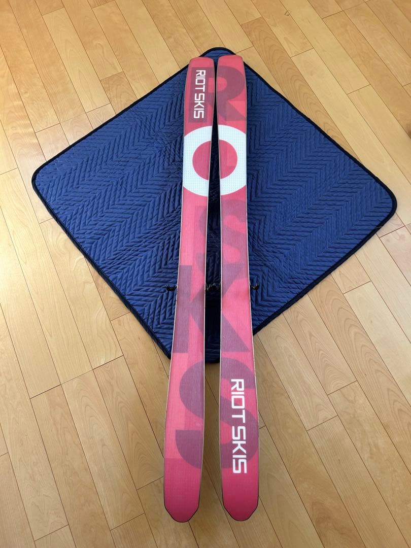RIOT SKIS スキー ビンディング付き
