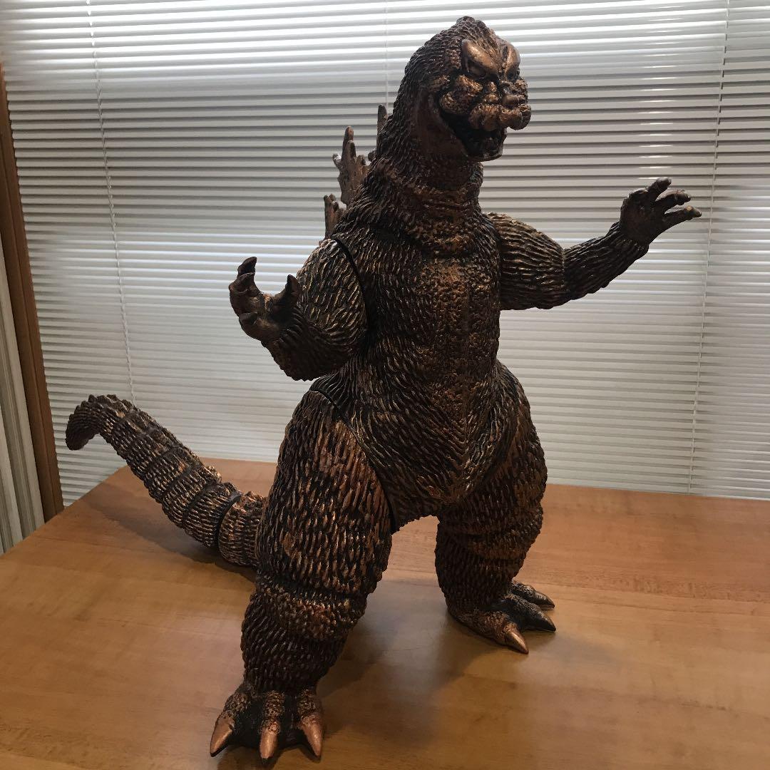 怪獣ソフビ　ゴジラ特大　ブロンズ限定版／バンダイ