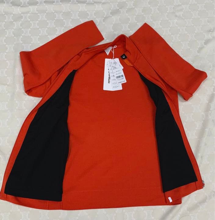 テーラーメイド　レディース　ゴルフ　ニット　ブルゾン　L オレンジ系　新品