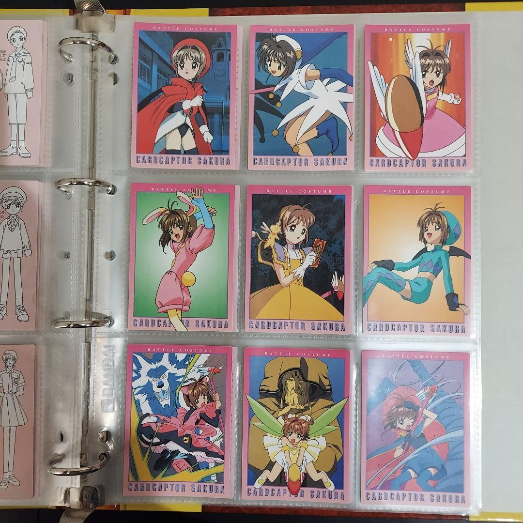 セミコンプカードキャプターさくら1バインダー付139種類+特典カードカードダス