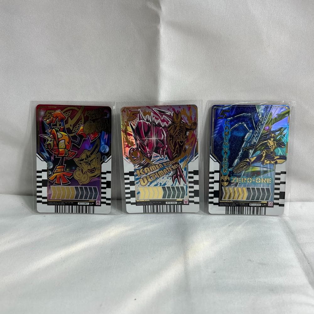 ◆仮面ライダーガチャード ライトケミカード 9枚まとめ売り　07232