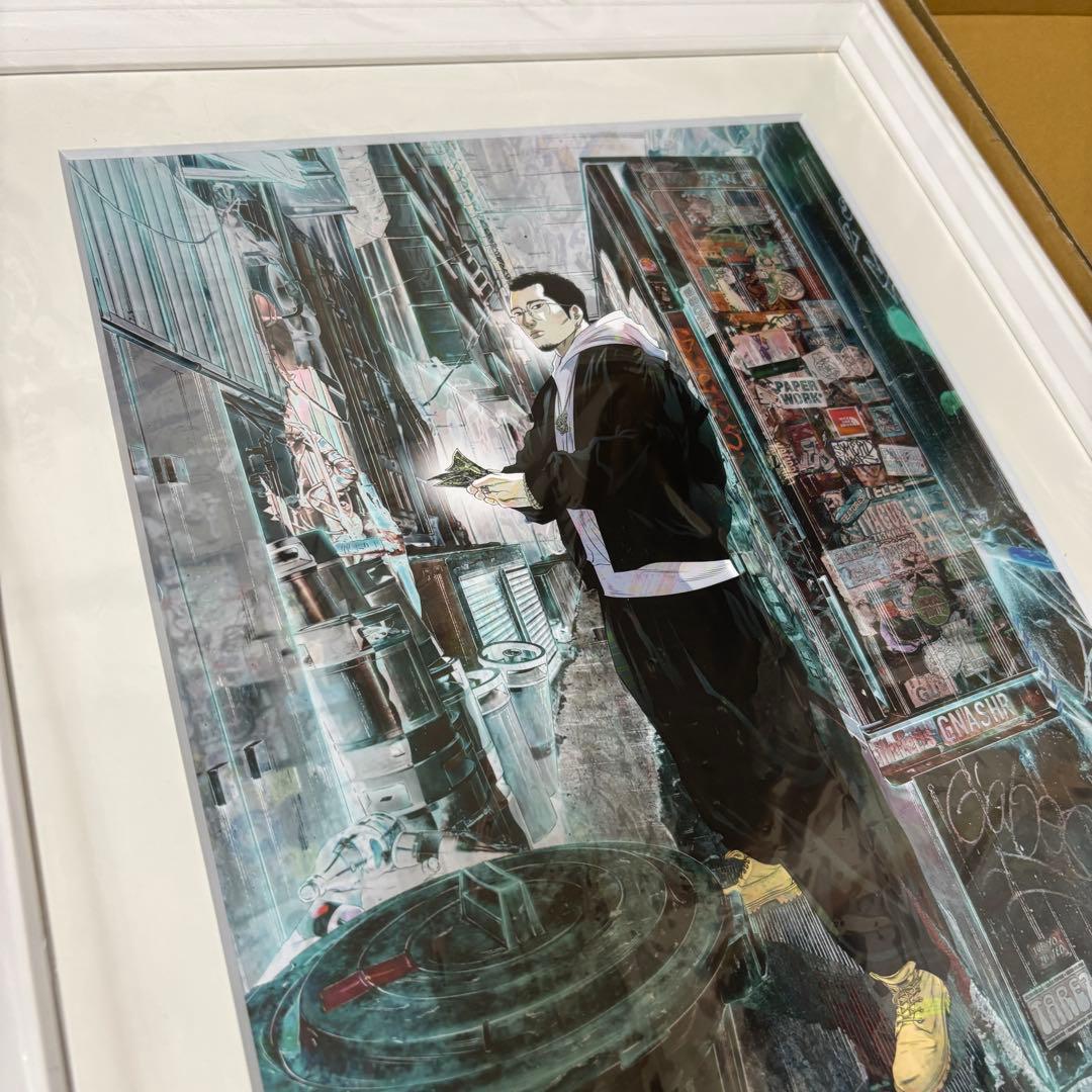 闇金ウシジマくん　複製原画　直筆サイン入り　シリアルナンバー付き　新品