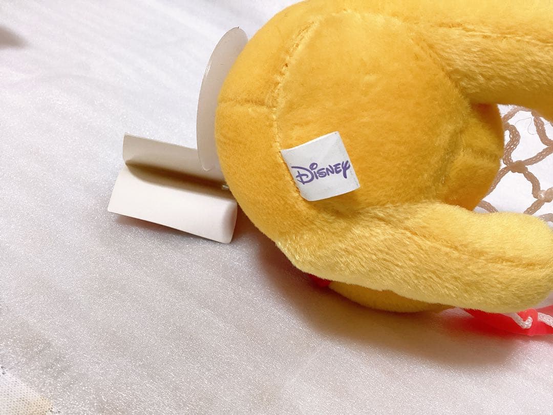 ❤︎Disney❤︎くまのプーさん&ピグレット ミニバスケットゴールぬいぐるみセット