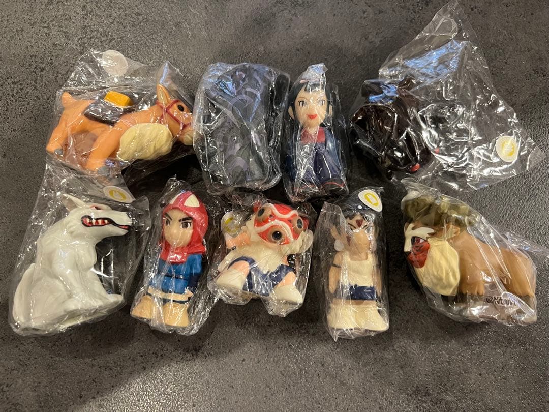 もののけ姫 指人形 未開封 9体セット どんぐり共和国 ジブリ