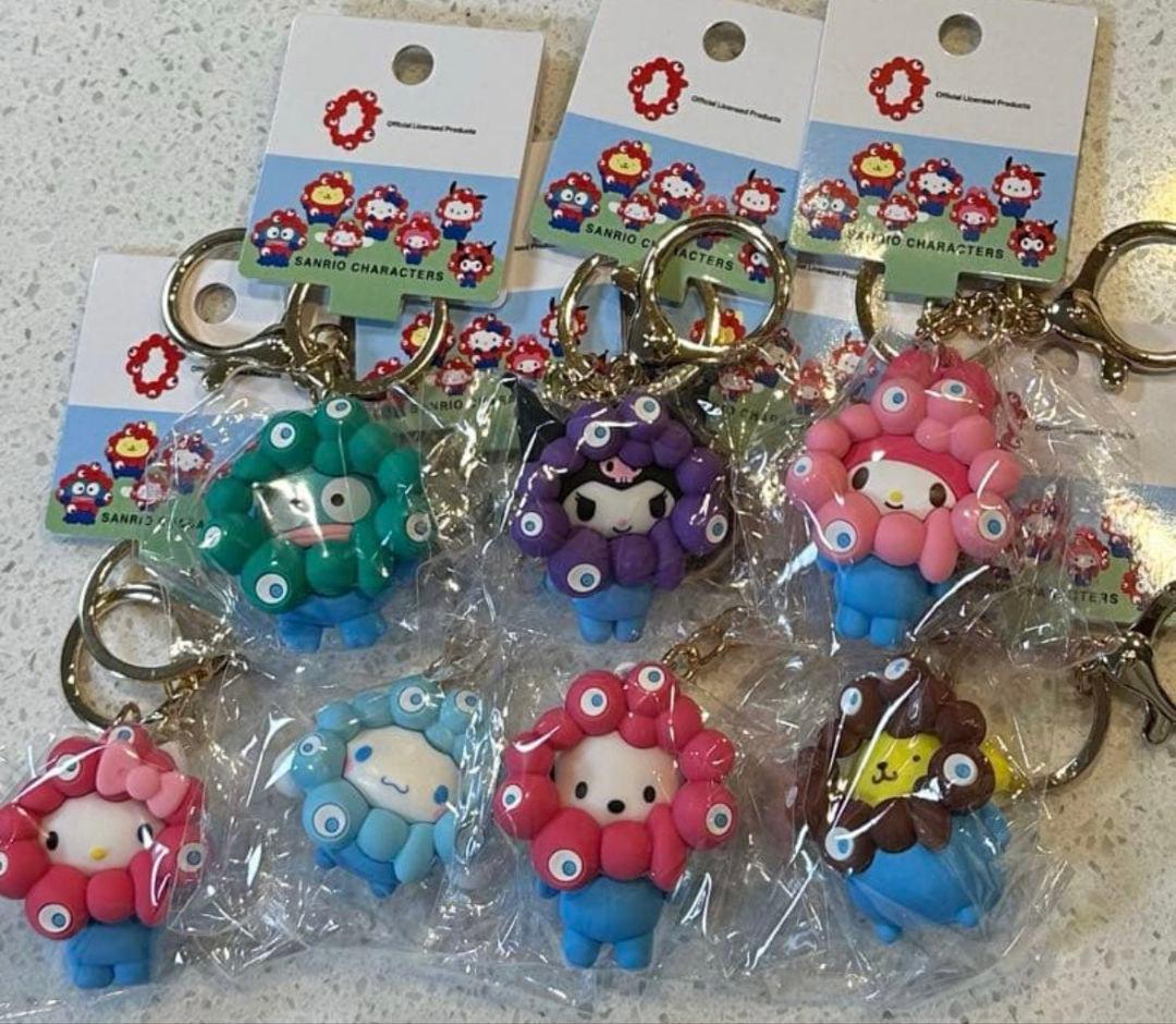 カ*ト様 サンリオキャラクターズ ミャクミャクなりきり立体マスコットカラーキーホ