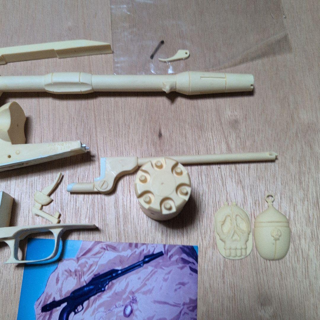 銀河鉄道999コスモドラグーン、ガレージキット、一部パテ埋めあり