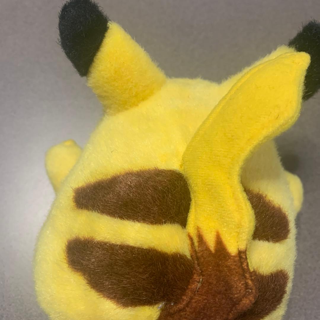 初期　ピカチュウ　ぬいぐるみ　にっこり　タカラトミー　バンザイ
