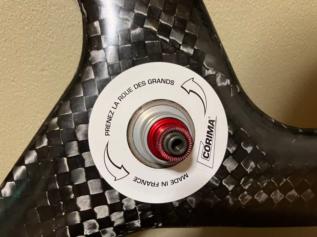 カズ　CORIMA バトンホイール　3スポーク