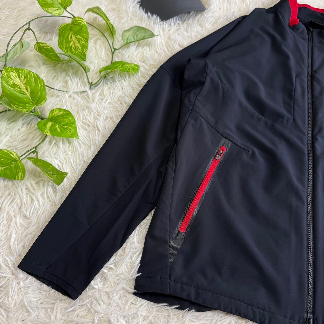 【テーラーメイド】美品 ジップジャケット ブラック XLサイズ メンズ