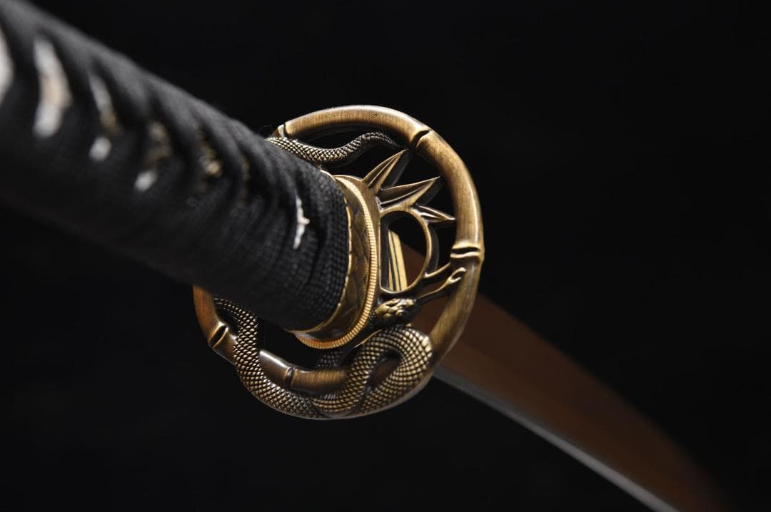 竹節蛇打刀 日本刀 模造刀 居合刀 武士道 武蔵 鑑賞用 手鍛造打