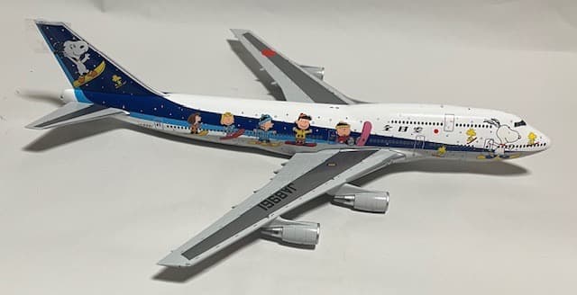航空機・ヘリコプター ANA B747-400 JA8961 Snoopy