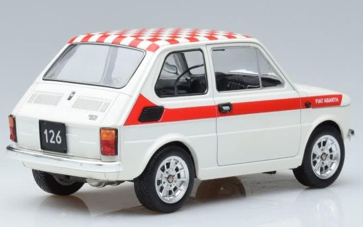 MCG 1/18 フィアット 126 アバルト 1972 (ホワイト)