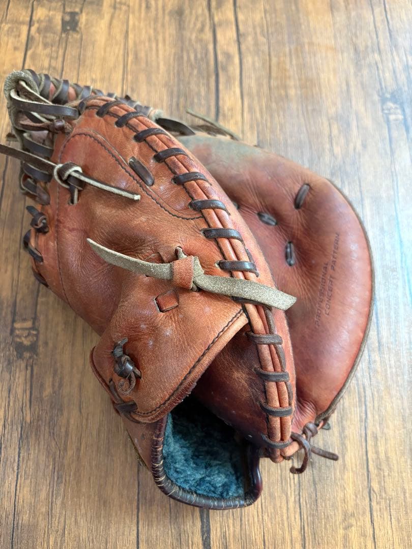 ZETTキャッチャーミット高校野球　茶色 野球グローブ