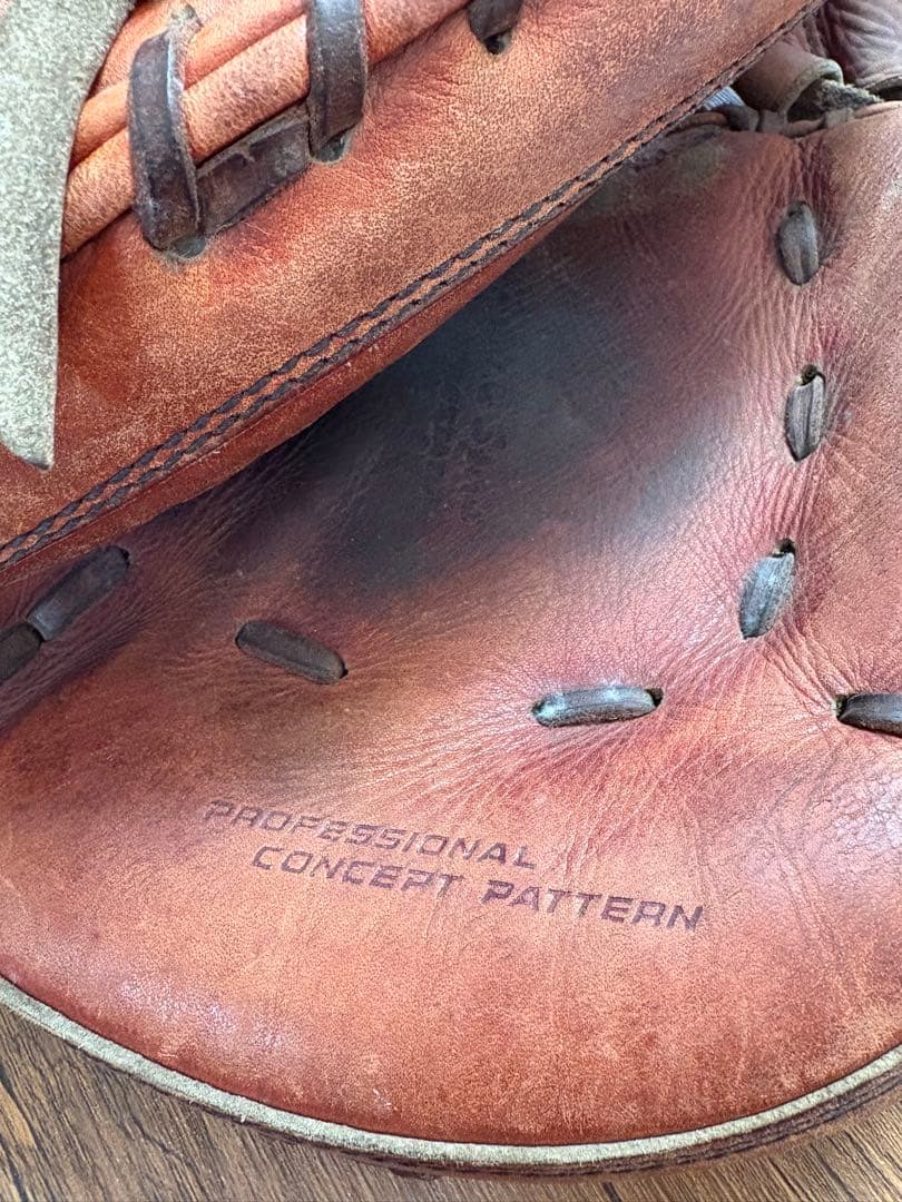 ZETTキャッチャーミット高校野球　茶色 野球グローブ