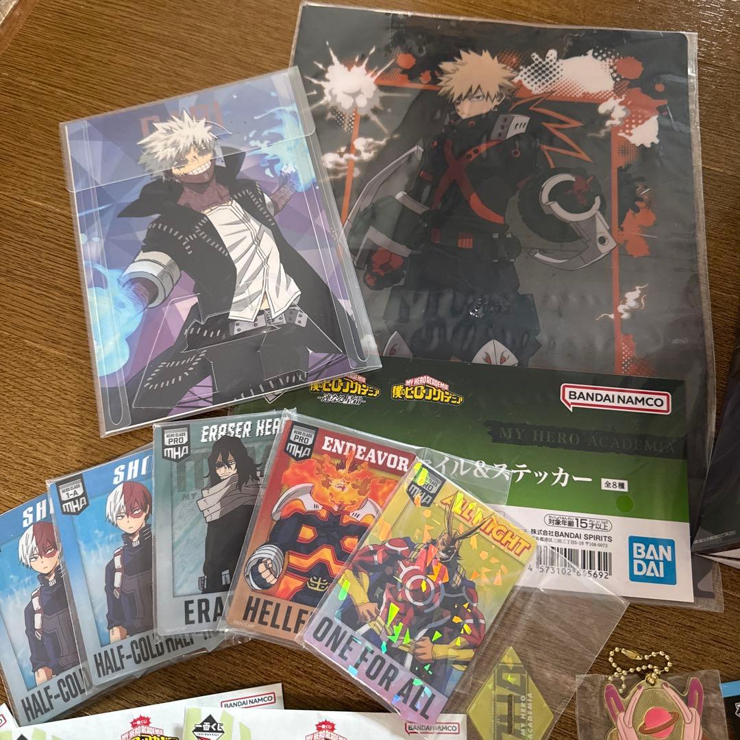 一番くじ 僕のヒーローアカデミア 他ショコラグーテレア2枚あり まとめ売り