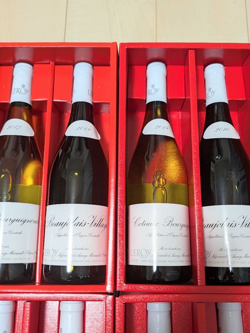 【5箱】 LEROY ルロワ ワイン ボージョレヴィラージュ コトーブルギニヨン