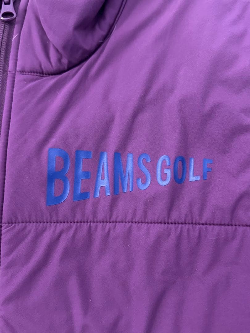 BEAMS GOLF パープル　ダウン