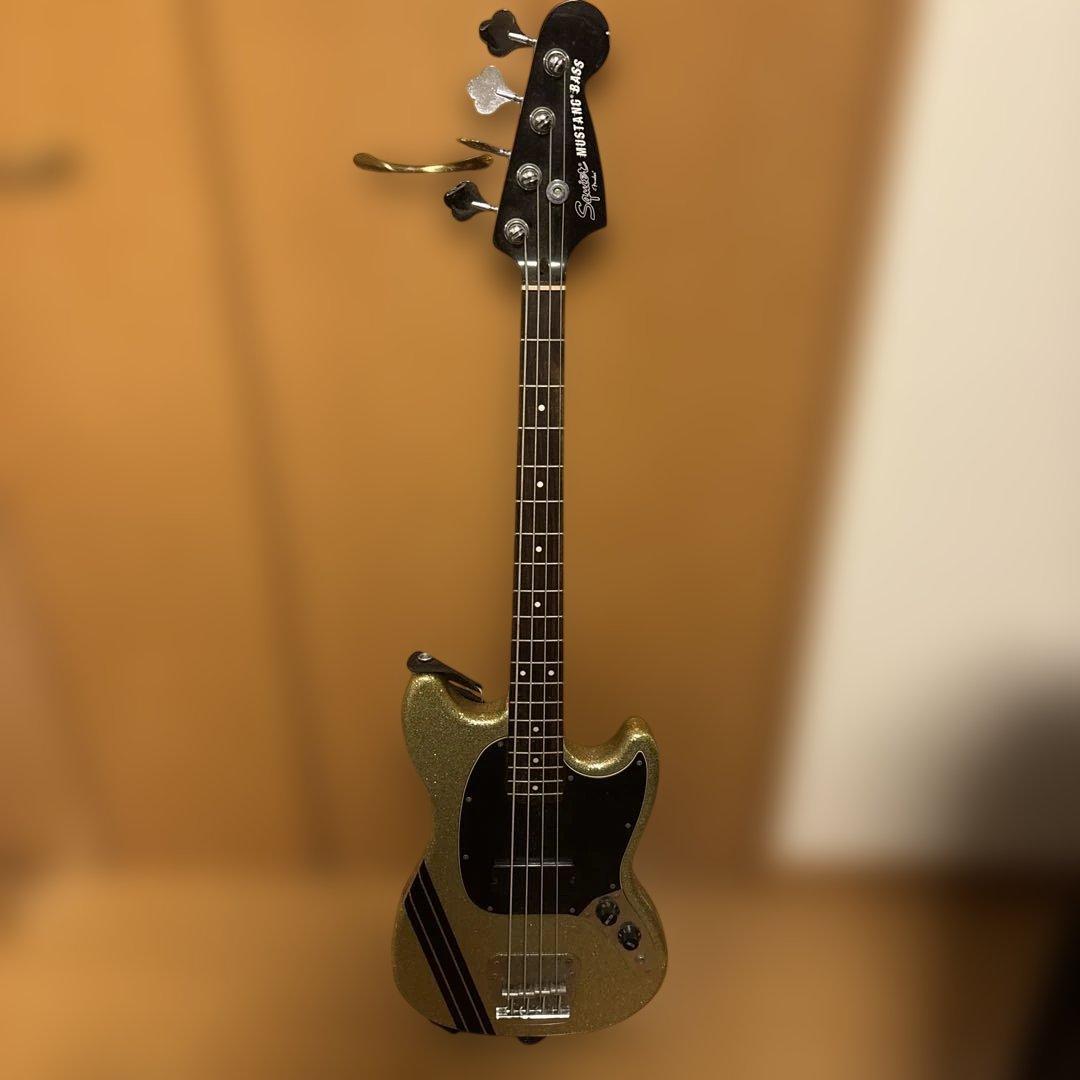 【超貴重】squier mustang bass mikey way