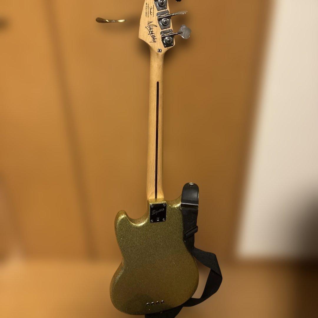 【超貴重】squier mustang bass mikey way