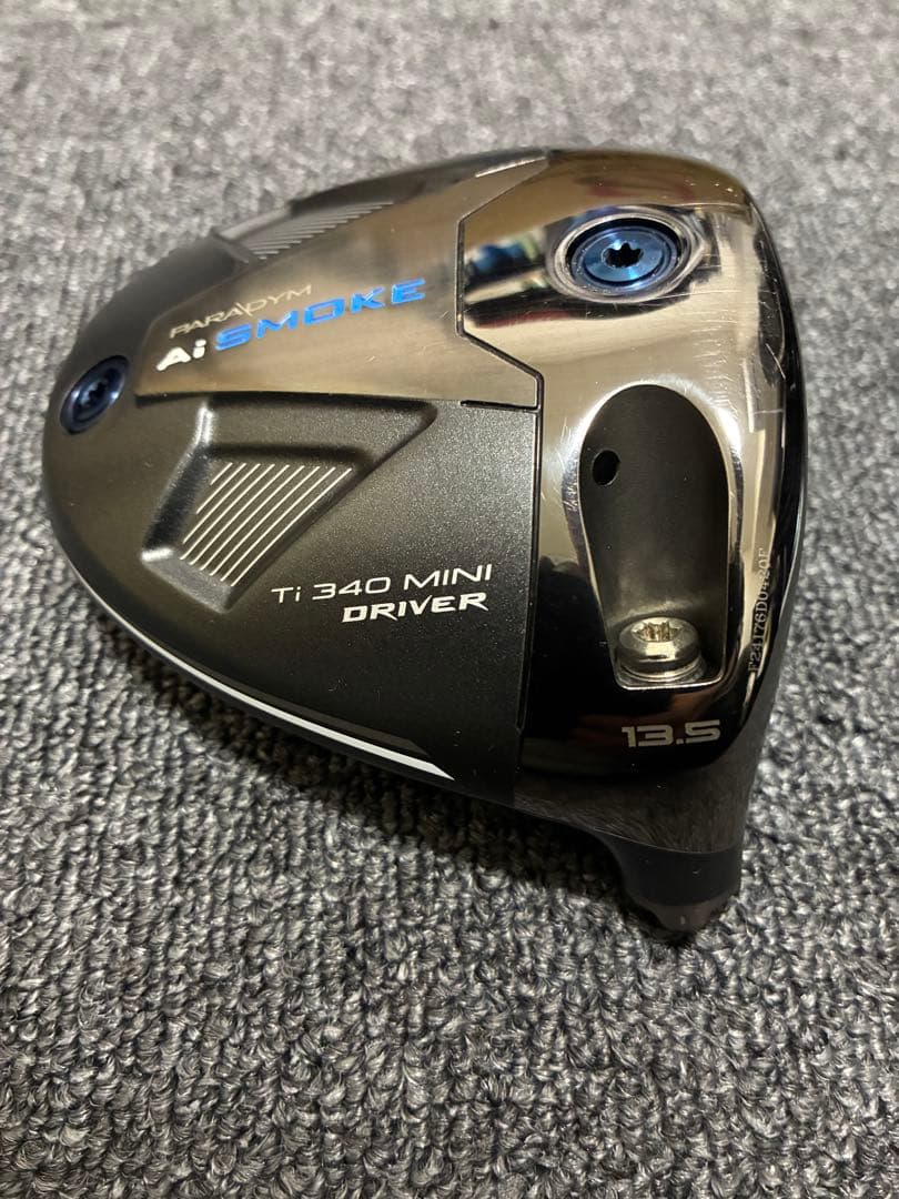 （美品）パラダイムAiスモークTi340 ミニドライバー　13.5° ヘッドのみ