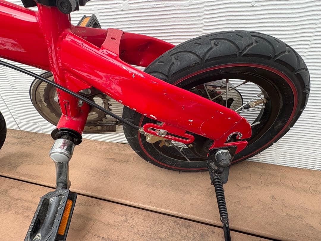 【スタンド＆ヘルメット付き】　へんしんバイク