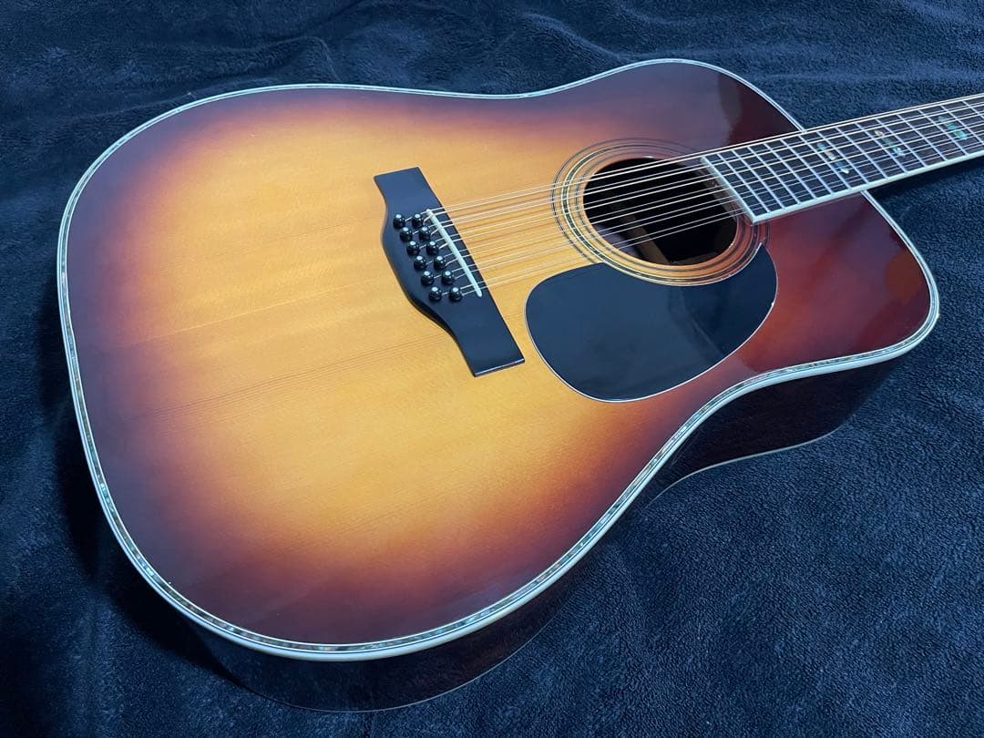 Morris B-50 縦ロゴ ハカランダ 12弦アコースティックギター