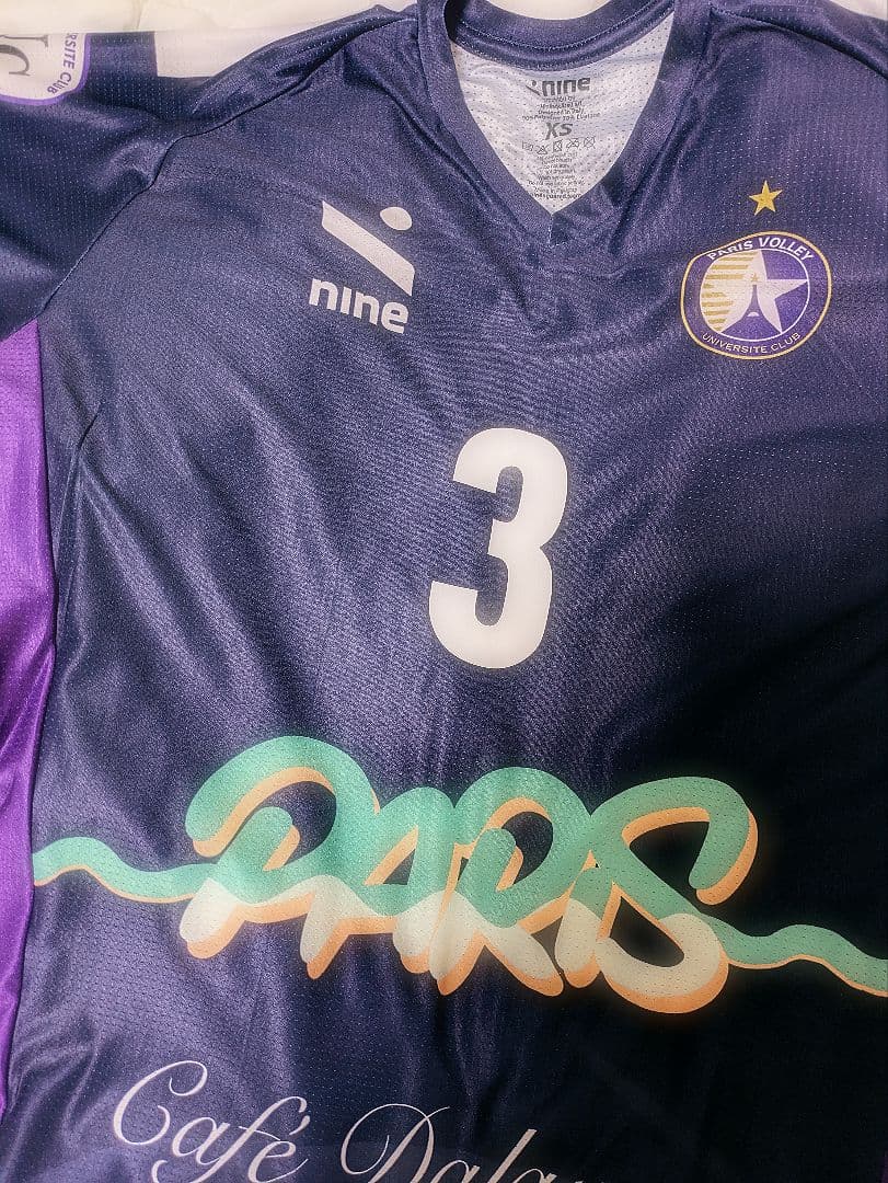 ぽ*吉様 【レア】甲斐優斗 ユニフォーム ParisVolley 大阪ブルテオン