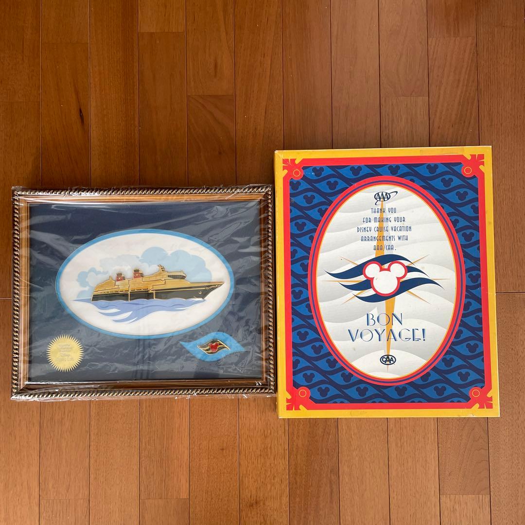 ディズニークルーズ　乗船記念額