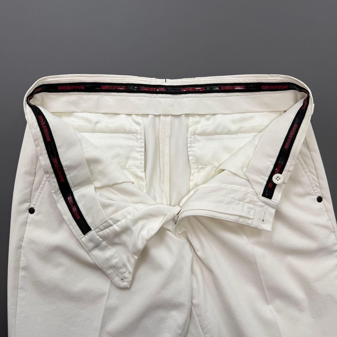 美品✨24SS BRIEFING ストレッチ ロングパンツ 薄手 ゴルフ L