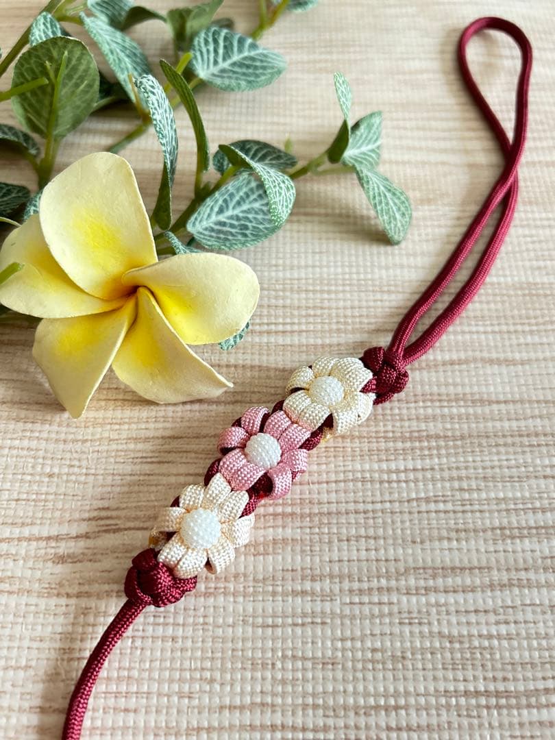 パラコードリード&首輪一体型　ハーフチョーク　No.119