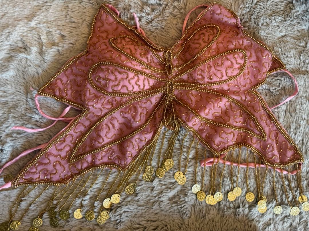 ベリーダンス セットアップ ピンク