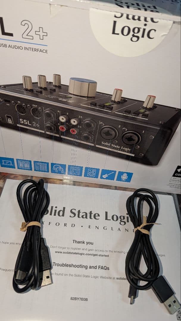 SSL2+ Solid State Logic オーディオインターフェイス
