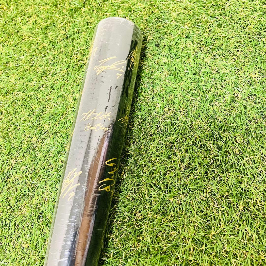 阪神タイガース 激レア サイン入りバット 希少品 超豪華メンバー 新品 未開封