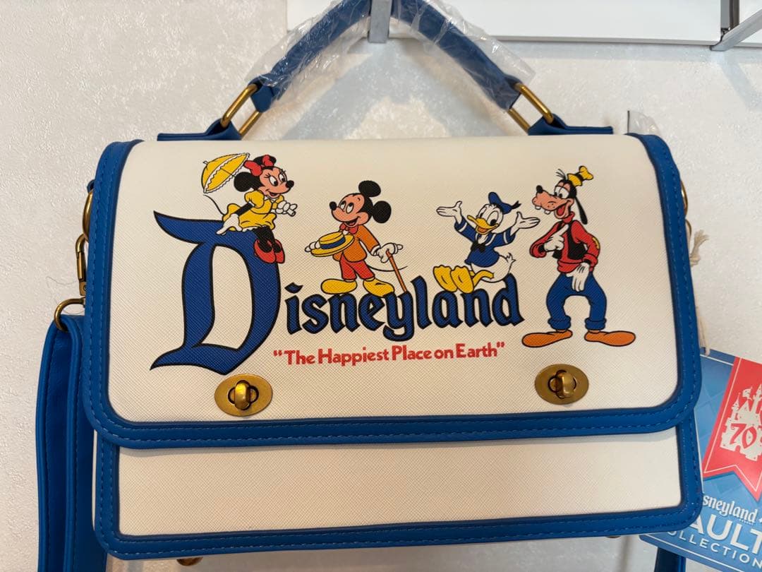 ☆ディズニー　ラウンジフライ　70周年　レトロ　バッグ　ショルダー☆アメリカ
