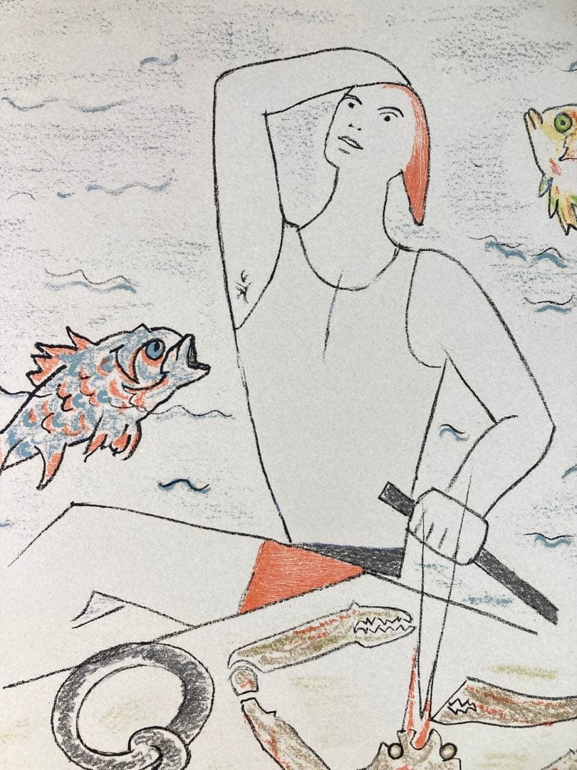 【真作保証】ジャン・コクトー リトグラフ 直筆サイン 150部限定 版画 絵画