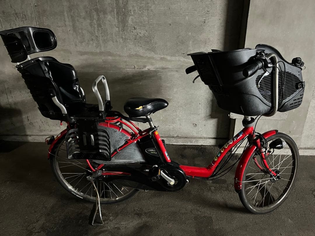 【直接引取希望•ジャンク】東京都内パナソニック電動自転車 ギュット 26インチ