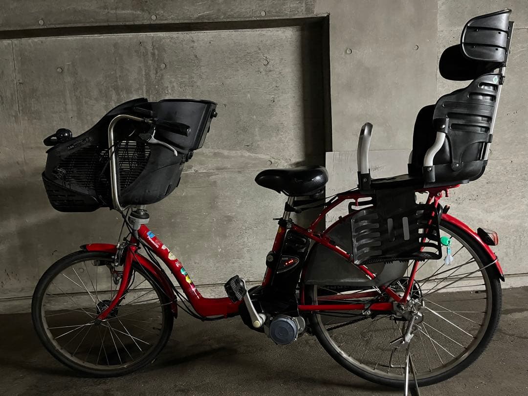 【直接引取希望•ジャンク】東京都内パナソニック電動自転車 ギュット 26インチ